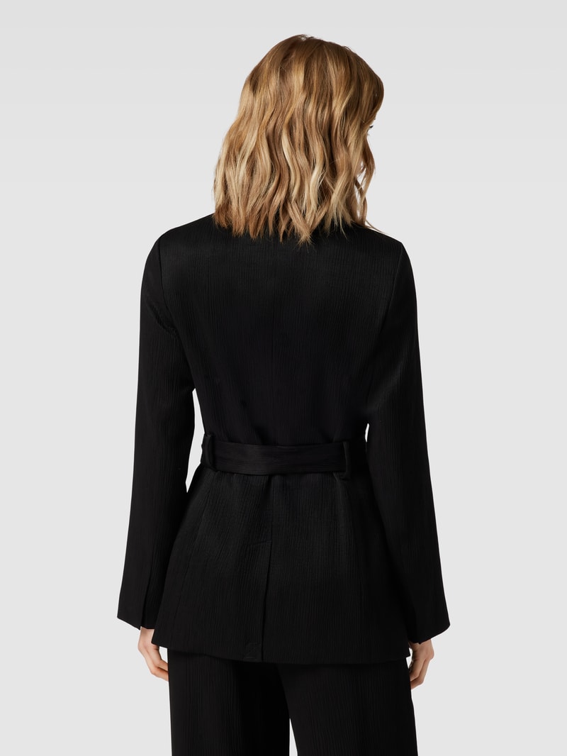 Blazer mit Strukturmuster Modell 'JACE' in schwarz