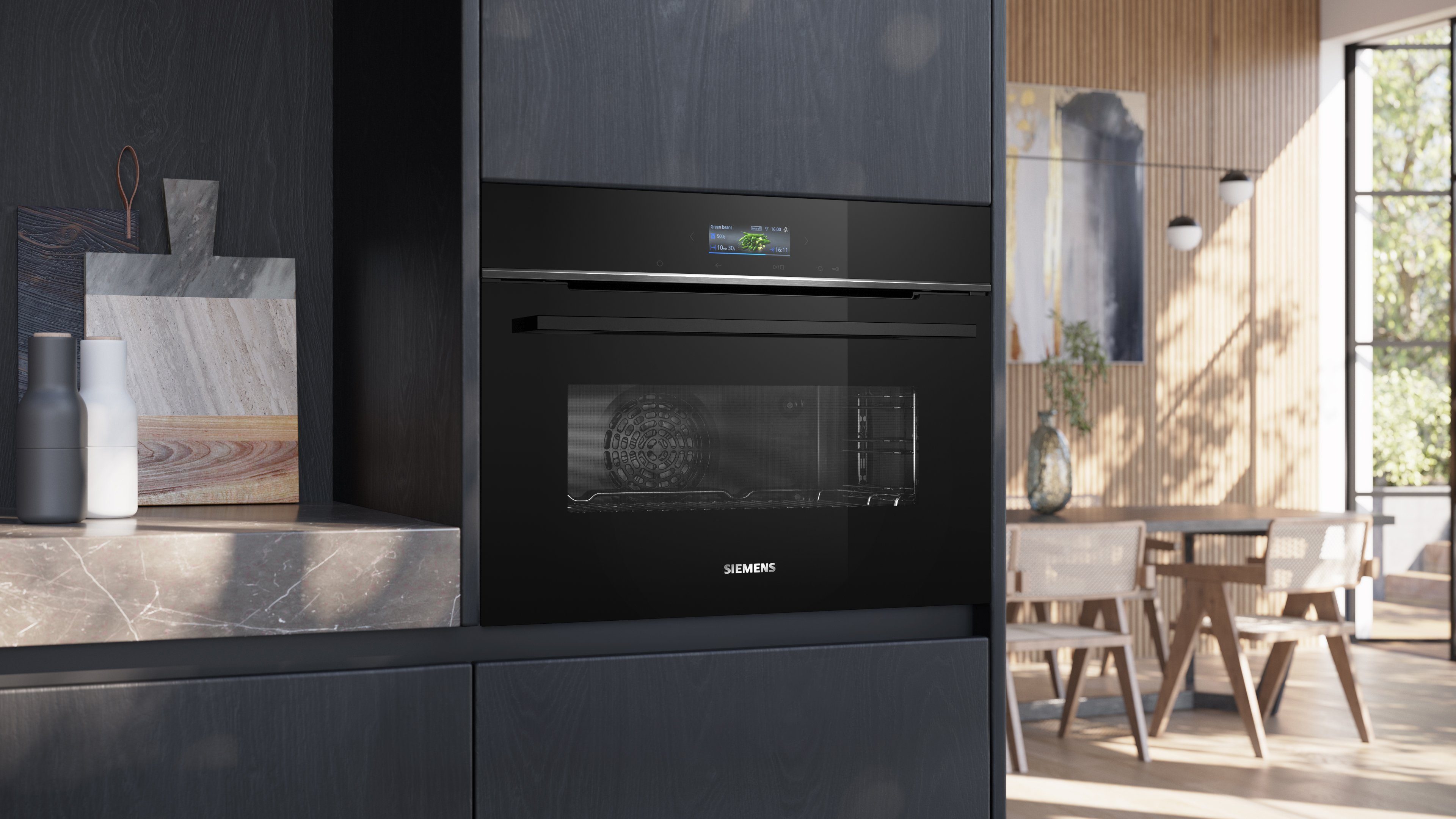 SIEMENS Pyrolyse Backofen iQ700 CB774G1B1