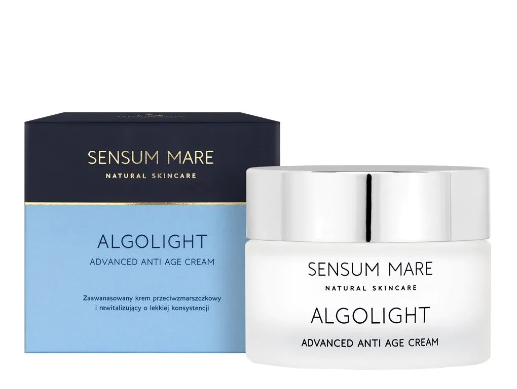 Sensum Mare Algolight revitalizirajuća krema protiv bora lagane konzistencije