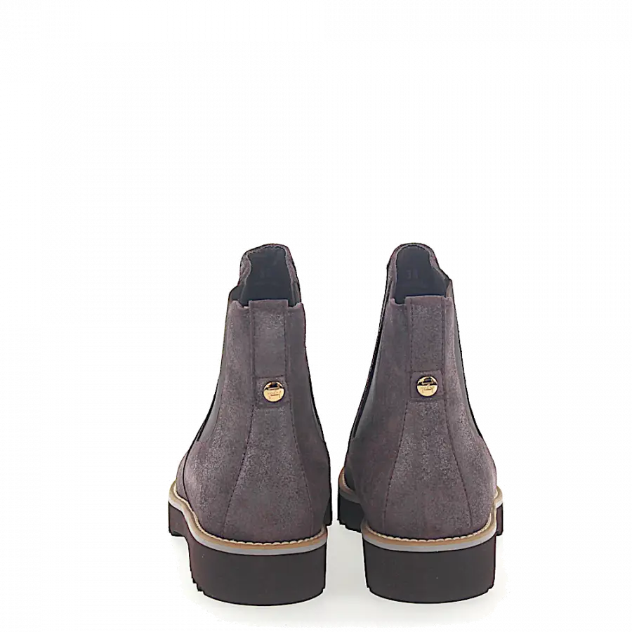 Hogan - Stiefeletten Kalbsleder Finished bordeaux - rot