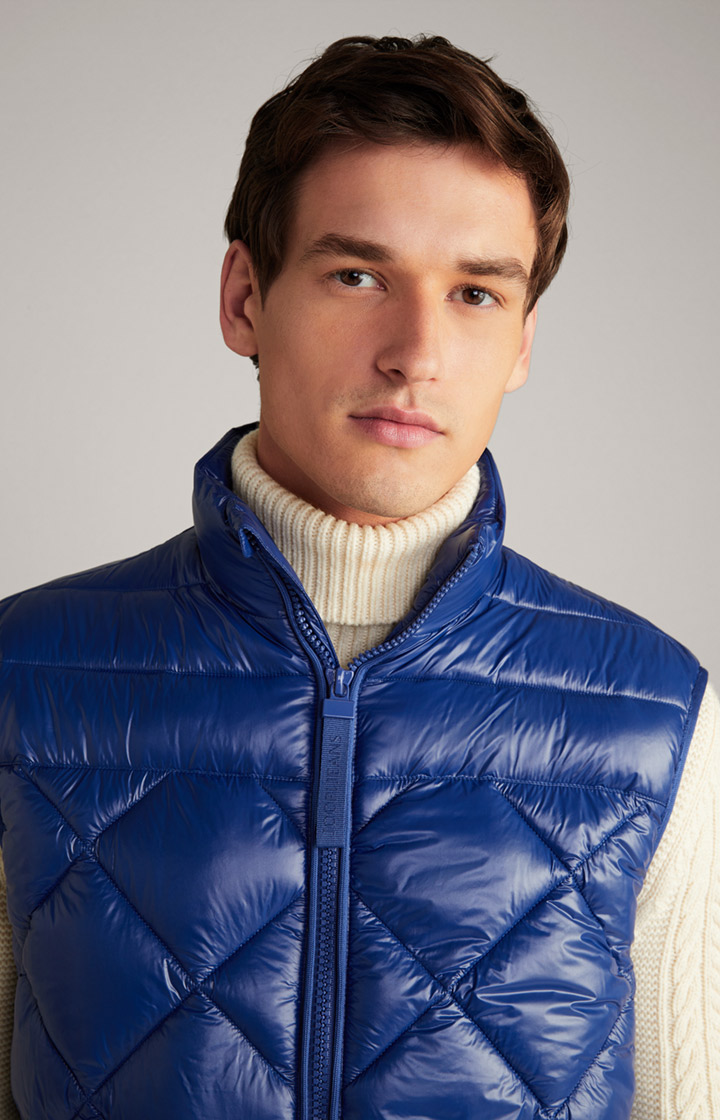Nylon-Steppweste Vanor in Blau