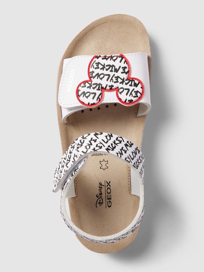 Sandalen mit DS®-Details in weiß