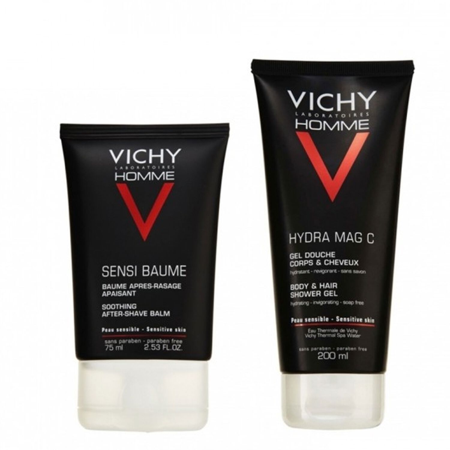 Vichy Vichy Homme Baume Après-Rasage Apaisant 75 ml + Gel Douche 100 ml