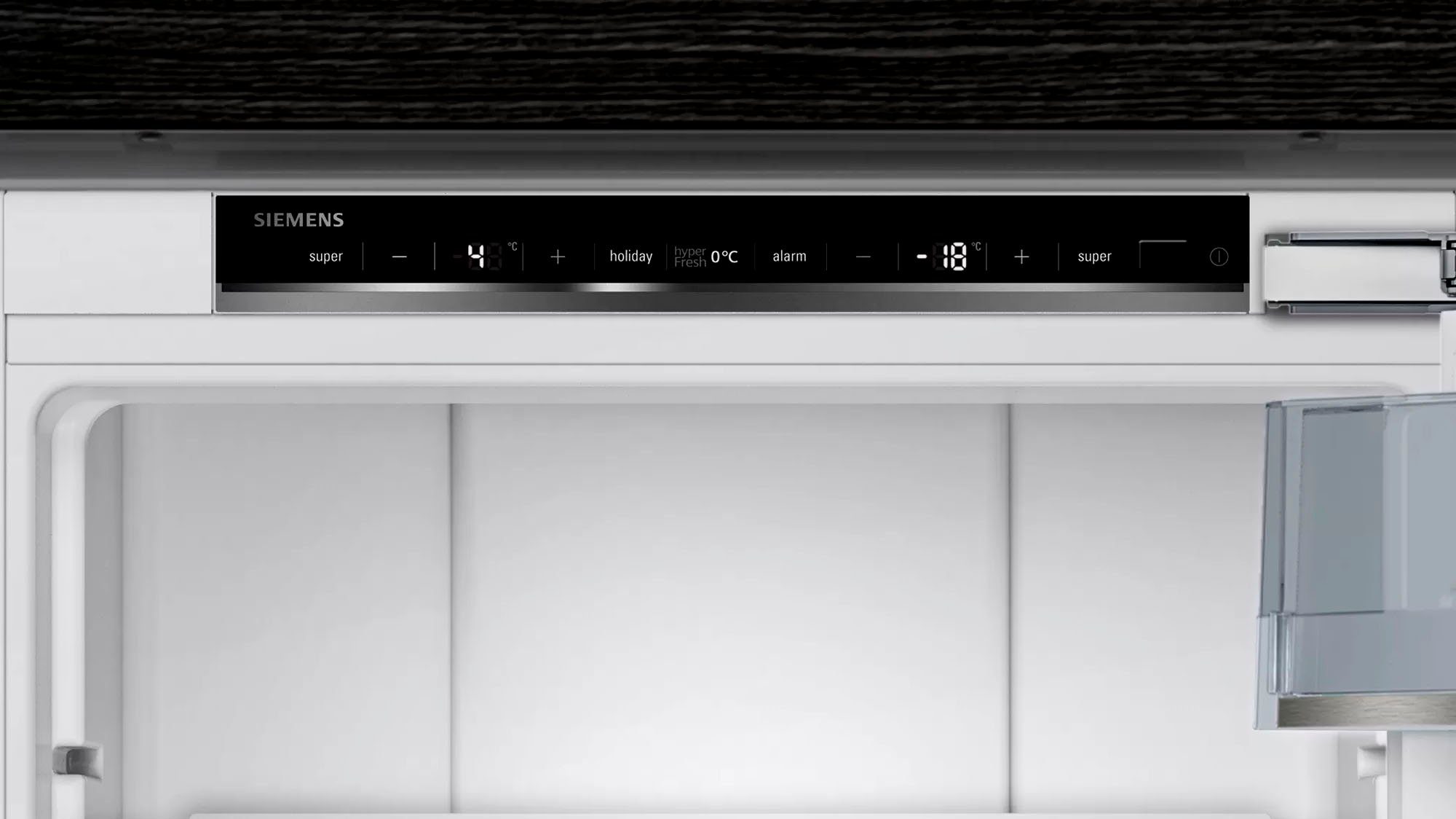 SIEMENS Einbaukühlgefrierkombination iQ700 KI84FPDD0, 177,2 cm hoch, 55,8 cm breit