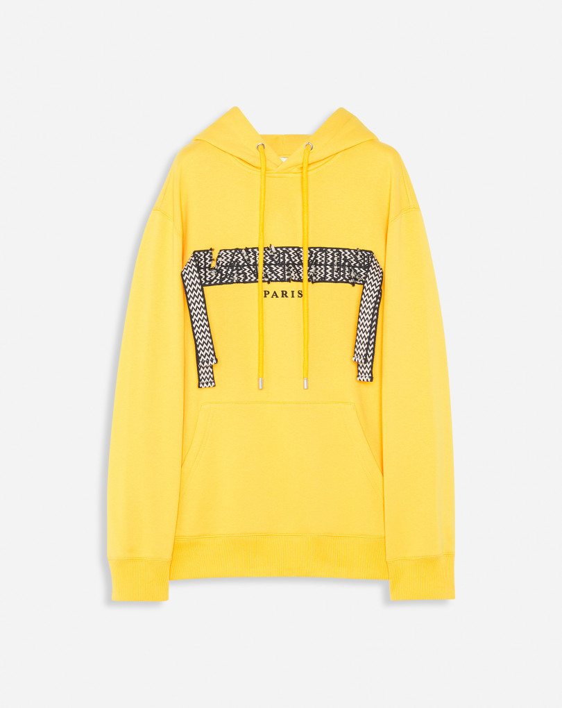 HOODIE OVERSIZE BRODÉ LANVIN CURB LACE