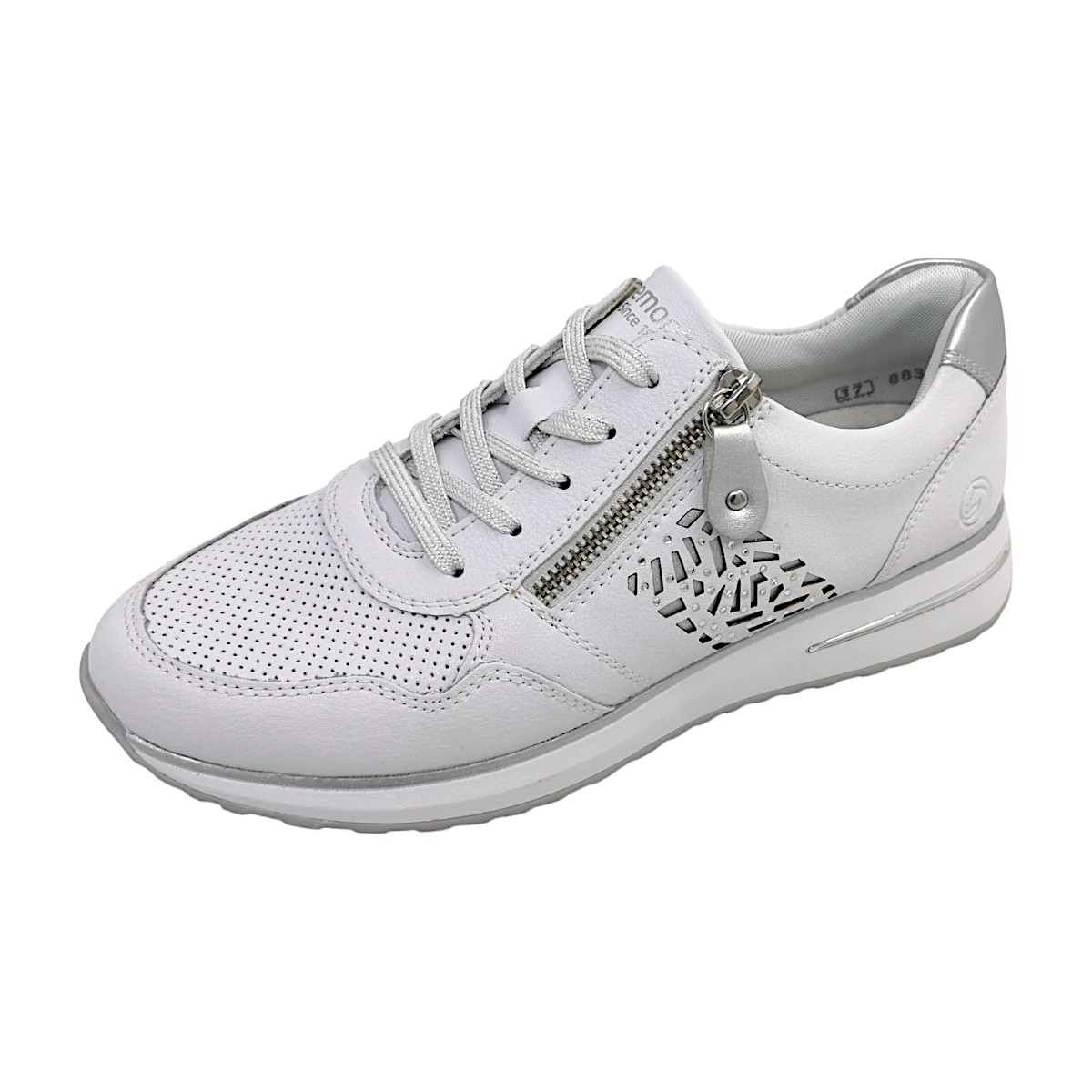 Remonte D1G00-80 Weiß 80 Weiß/ Silber