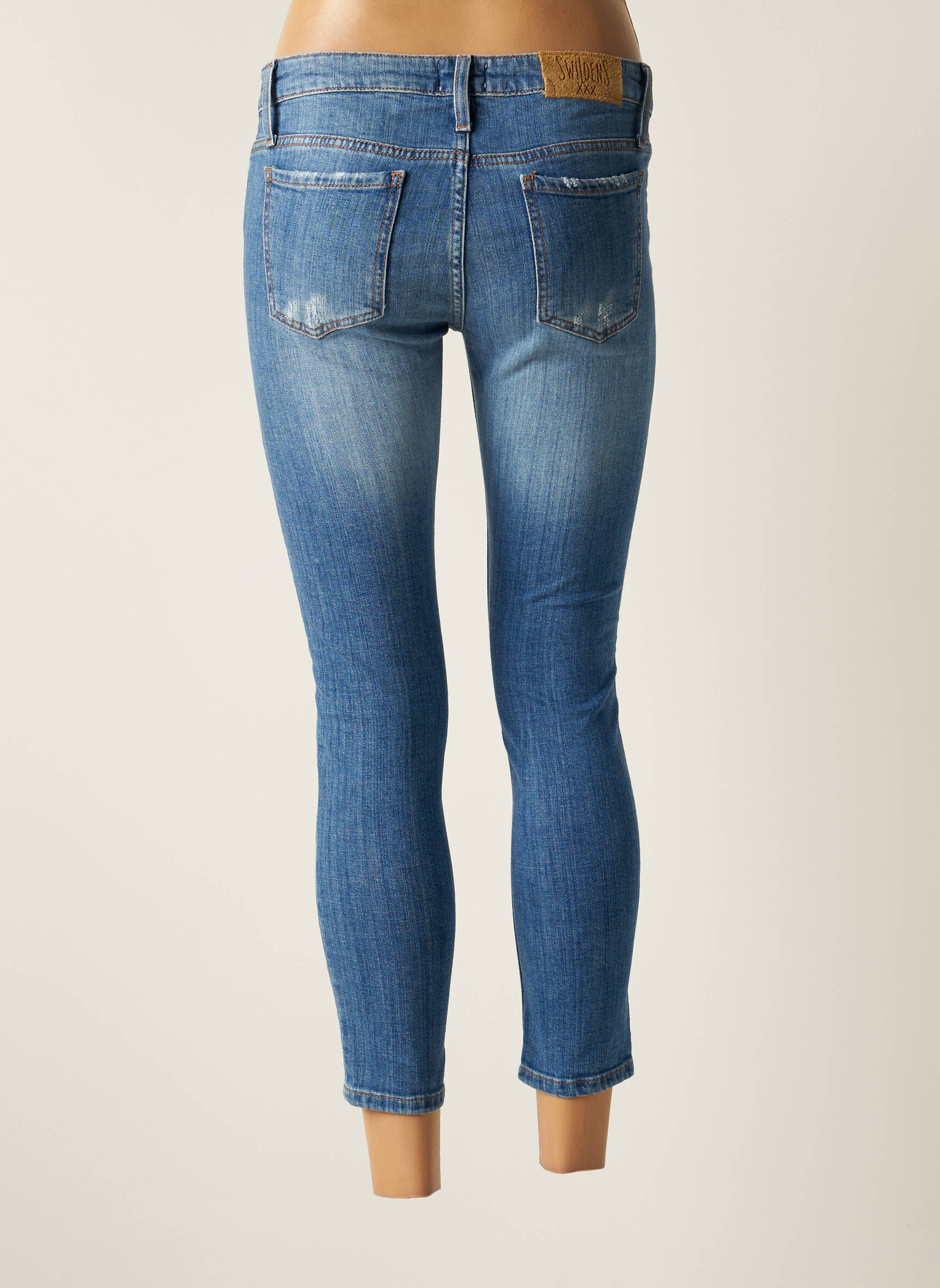 Swildens Jeans Skinny Femme couleur bleu