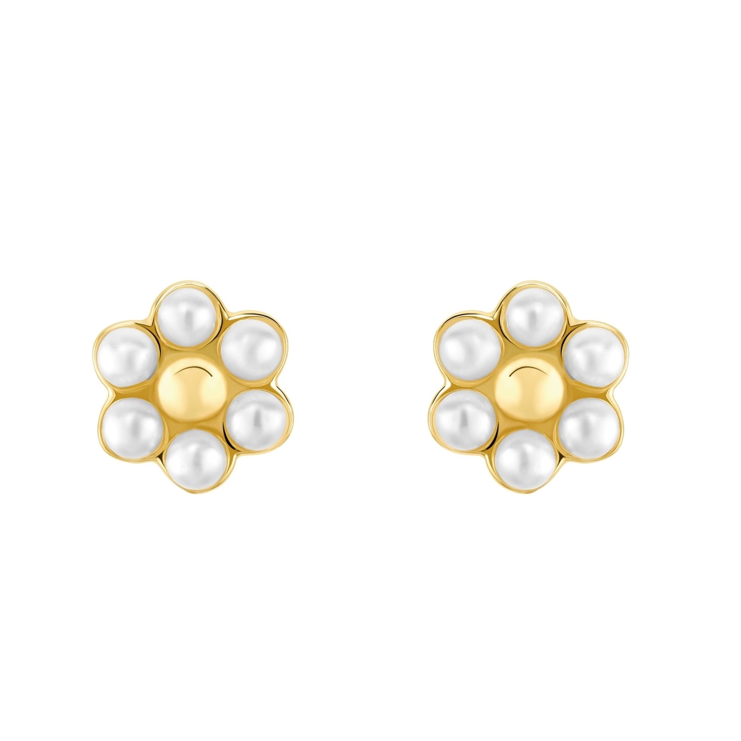 Ohrstecker für Damen. 925 Sterling Silber | Blume