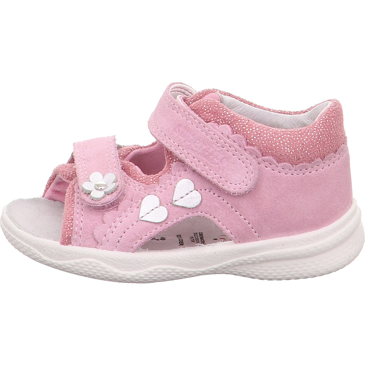 Baby Sandalen POLLY WMS Weite M4 für Mädchen, Liebe