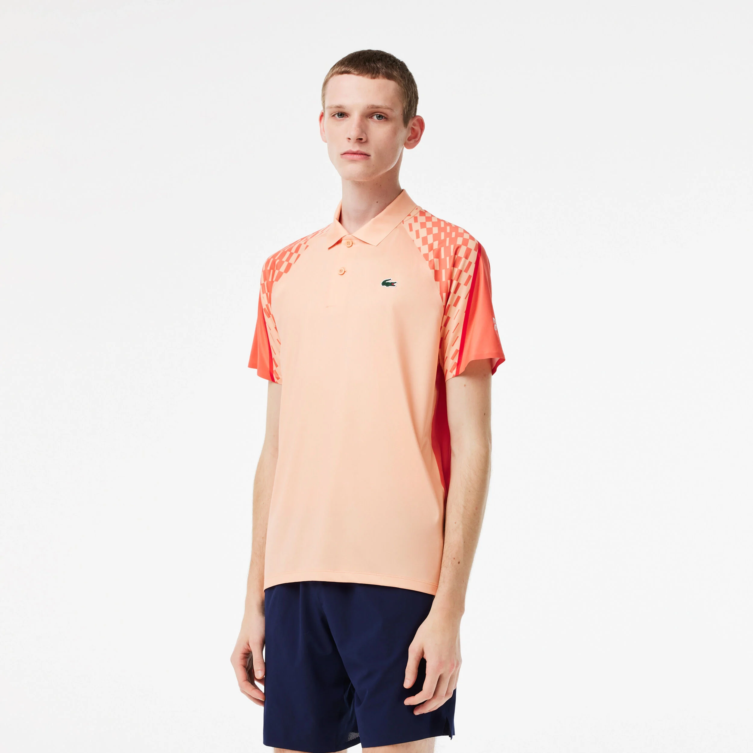 Polo Herren - Rot, Orange