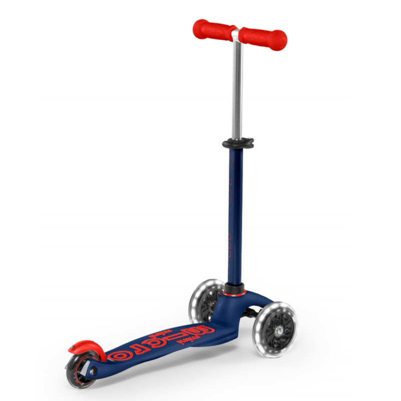 Trottinette 3 roues pliable – Mini Micro Deluxe Pliable Bleu Marine
