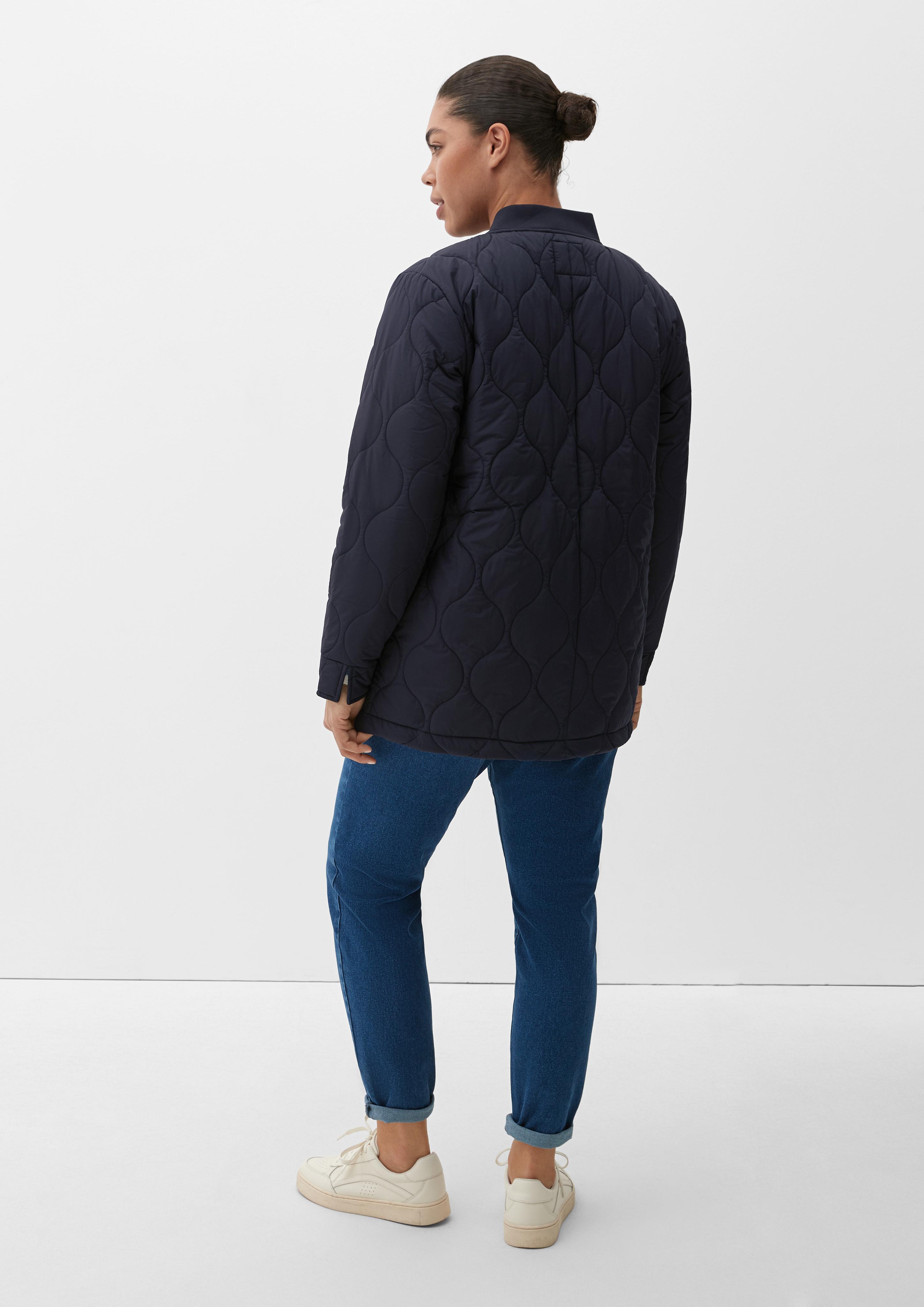 Oversized Steppjacke mit Stehkragen  2129049-5976