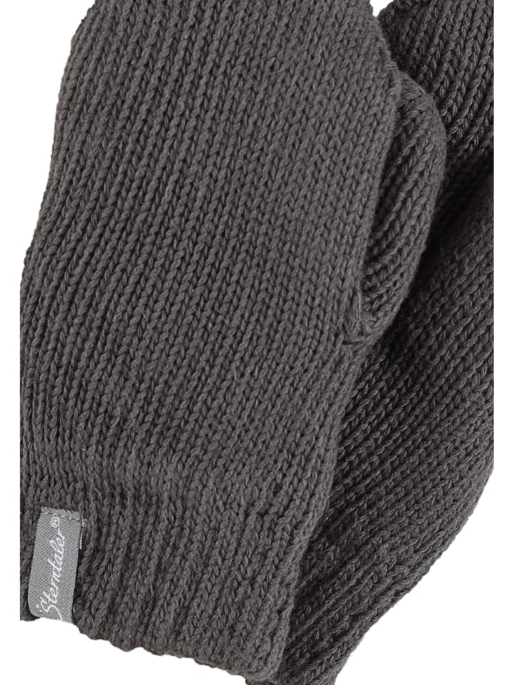 Sterntaler Strick-Fäustlinge in anthrazit mel. günstig kaufen
