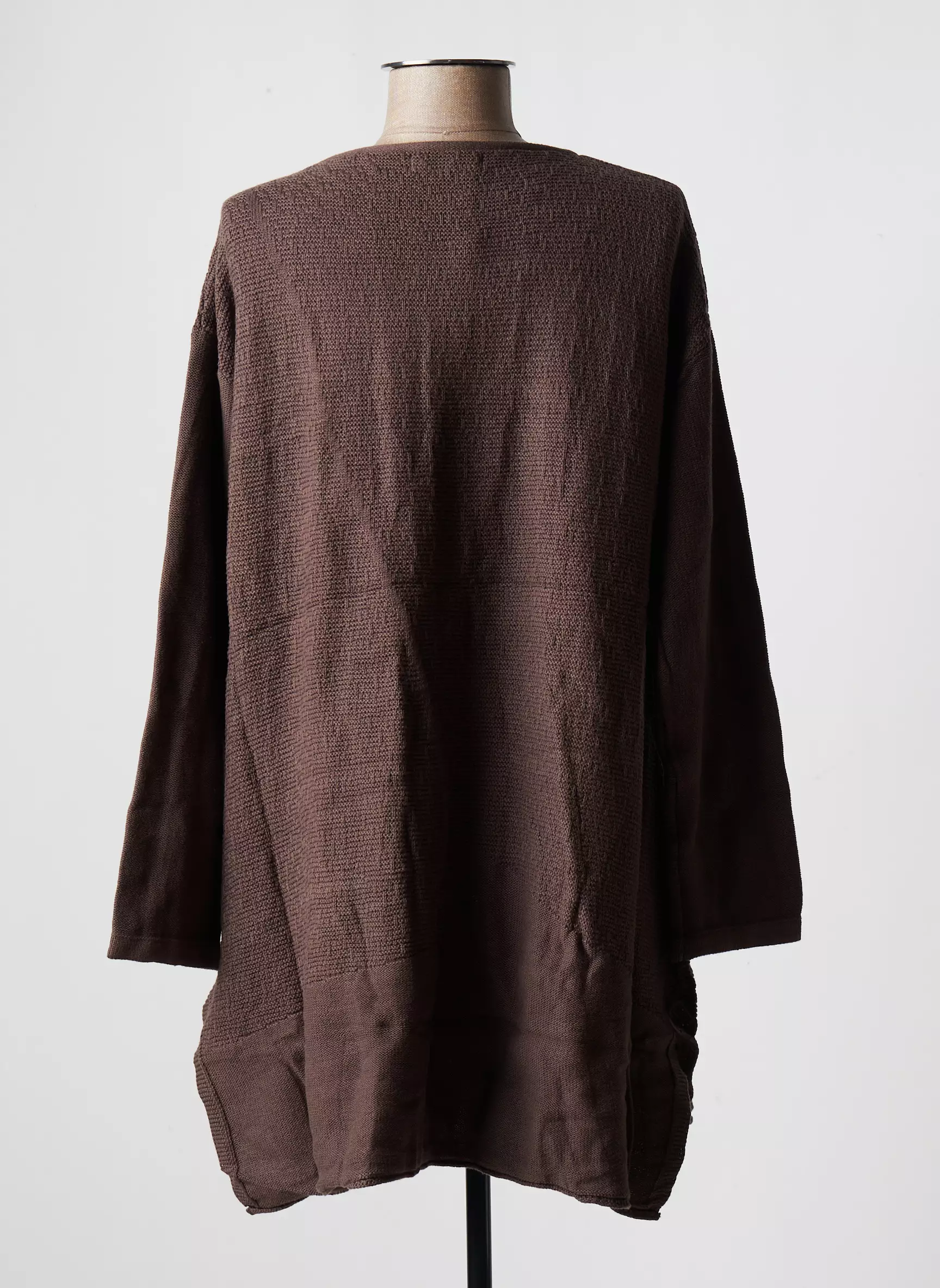 Purplerose Pull Tuniques Femme couleur marron