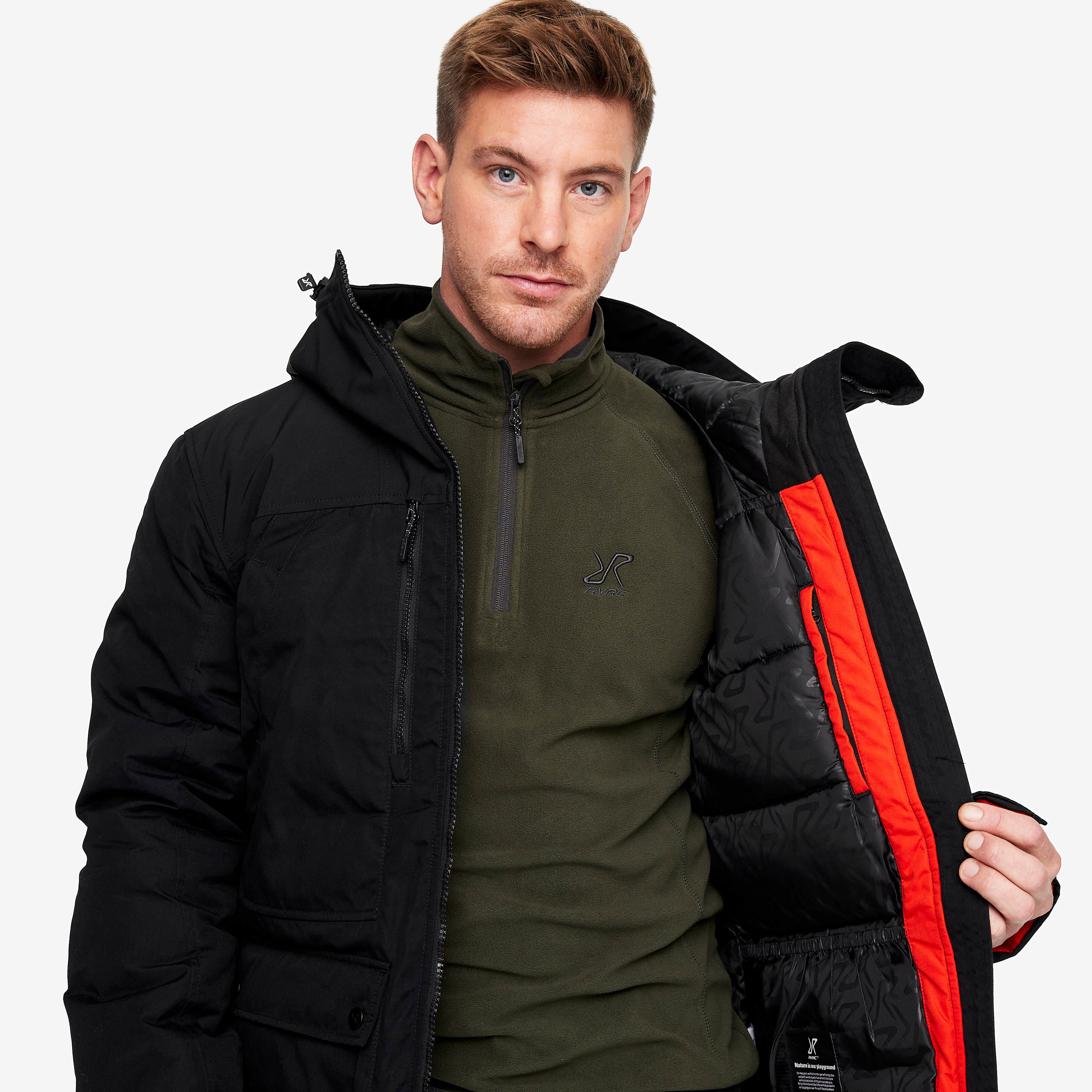 Outdoor Parka Homme Black