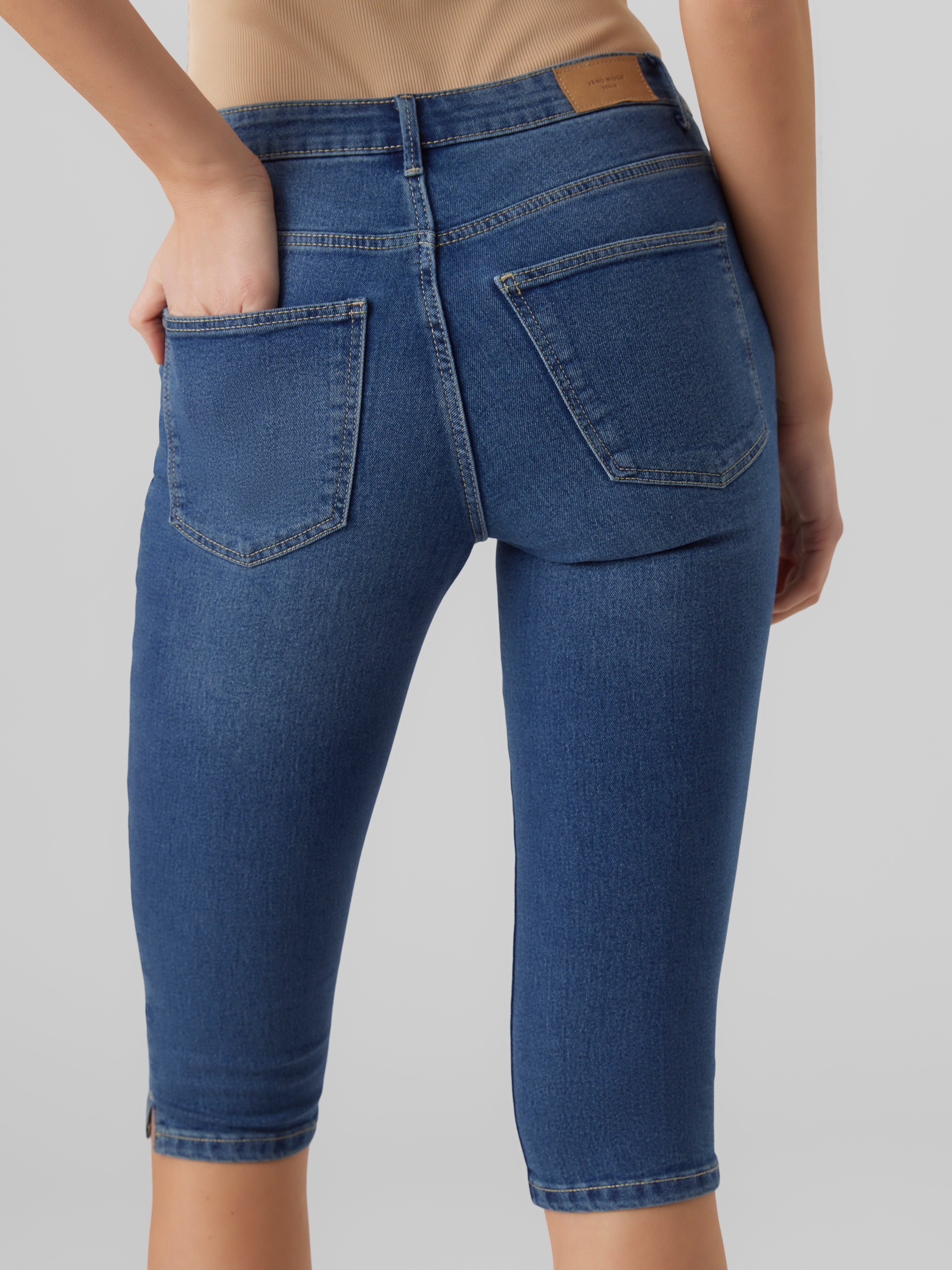 VMJUNE Mid Rise Slim Fit Jeans