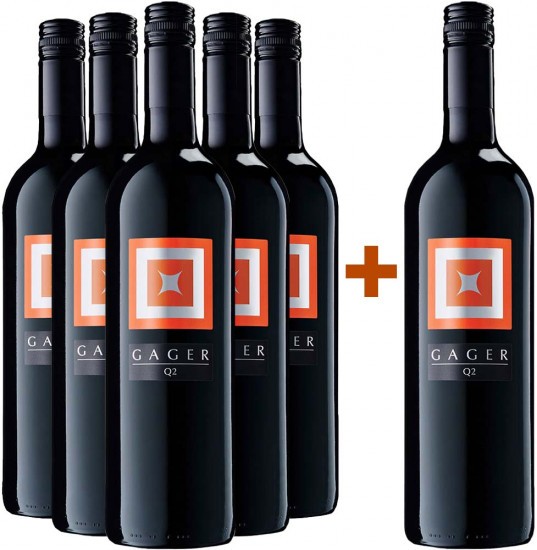 5+1 Paket Cuvée Q2 trocken - Weingut Gager