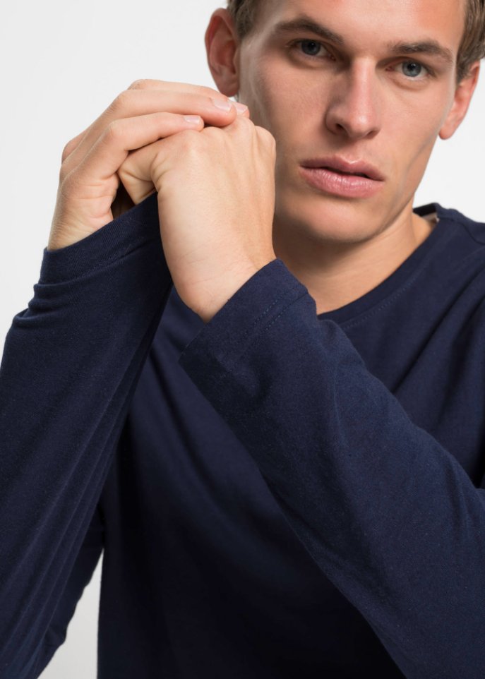 Langarmshirt (3er Pack)