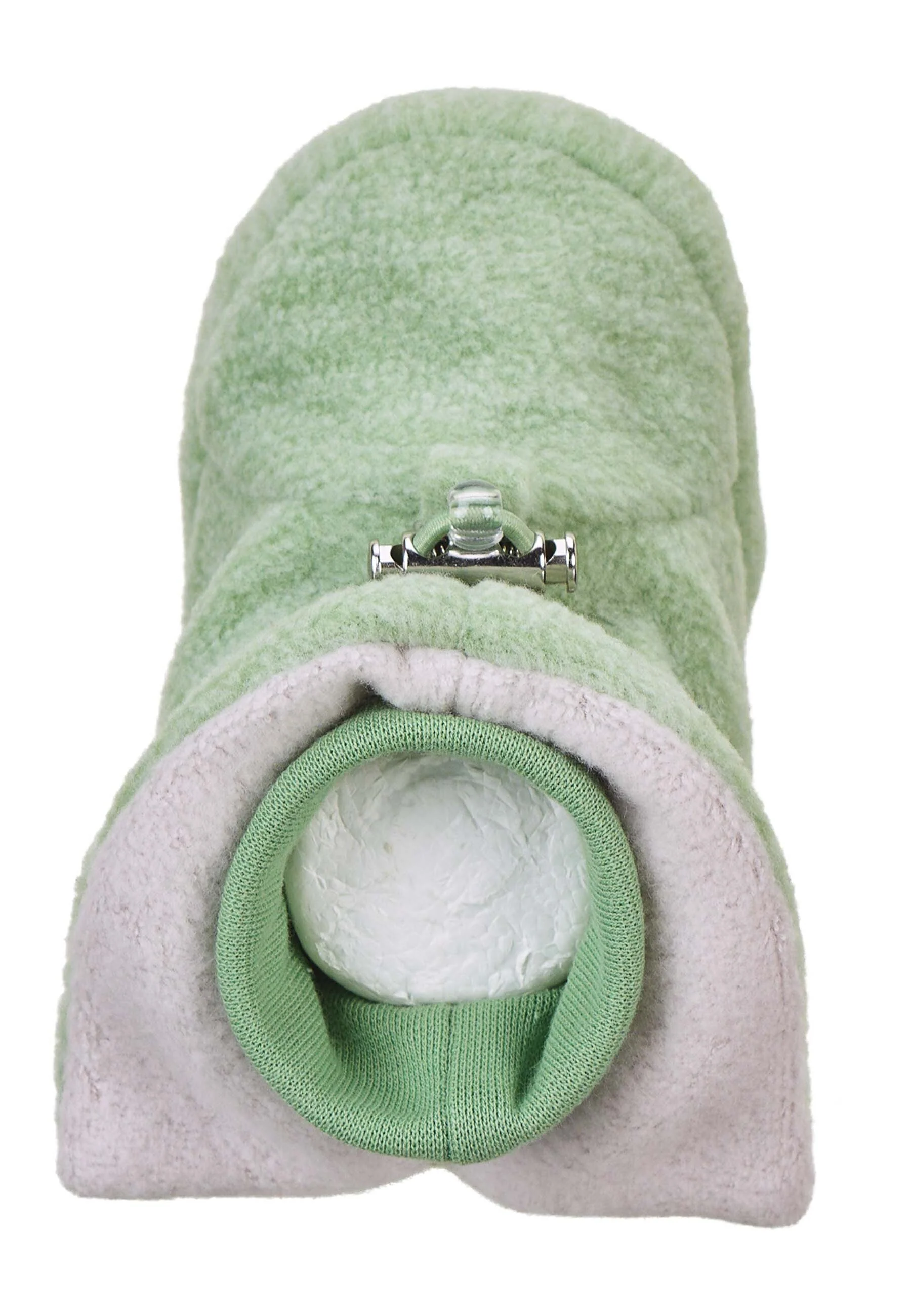 Baby-Stiefel aus Microfleece melange (recycelt)