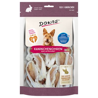 Dokas Kaninchenohren mit Fell