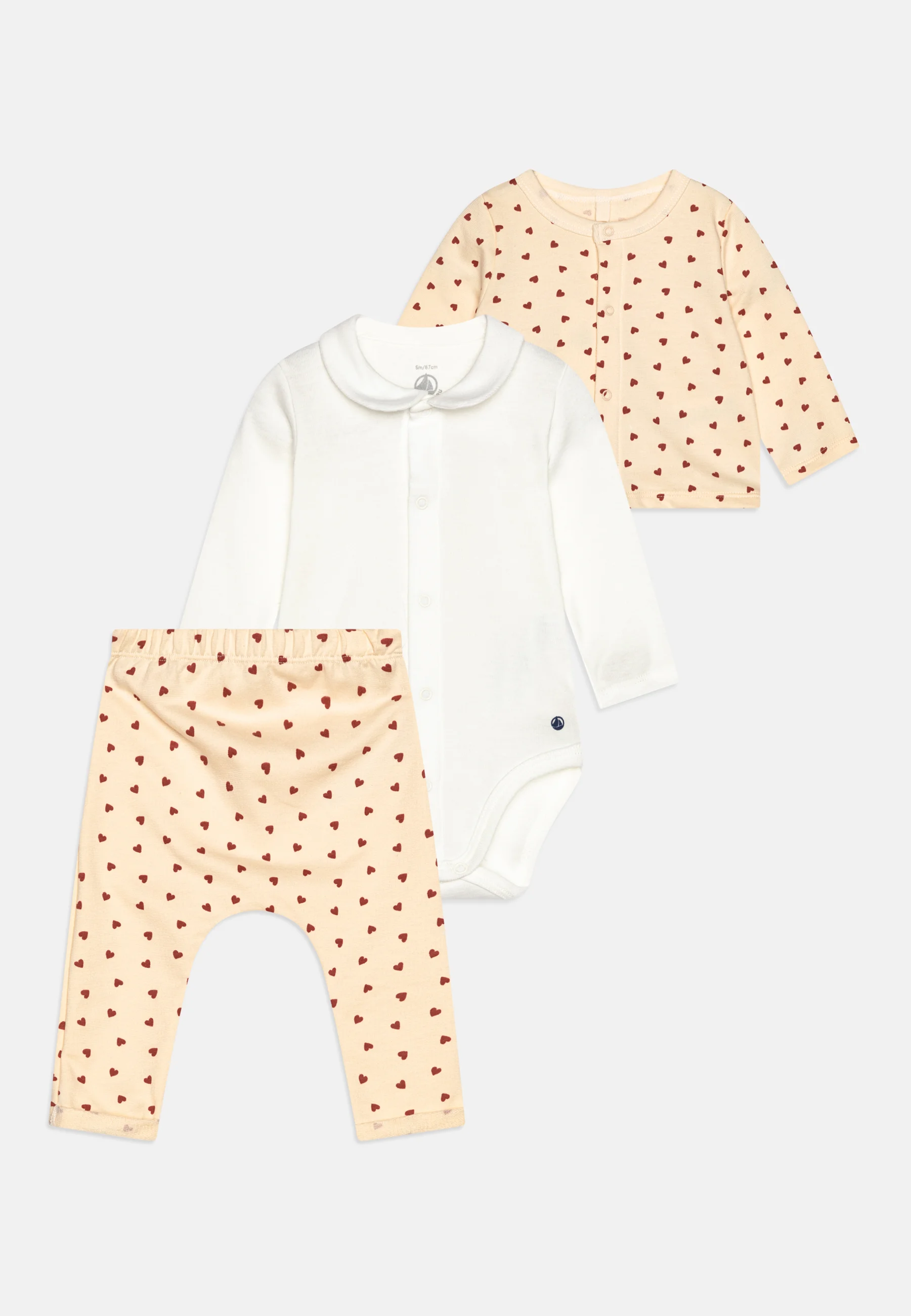 Petit Bateau BABY ENSEMBLE MIGNONNET UNISEX SET - Body