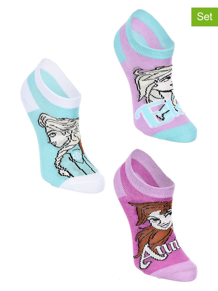 Disney Frozen 3er-Set: Socken 