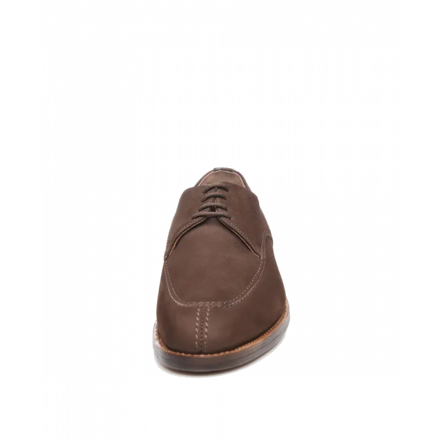Heinrich Dinkelacker - Businessschuhe Derby LUZERN PLAIN BD Nubukleder - braun