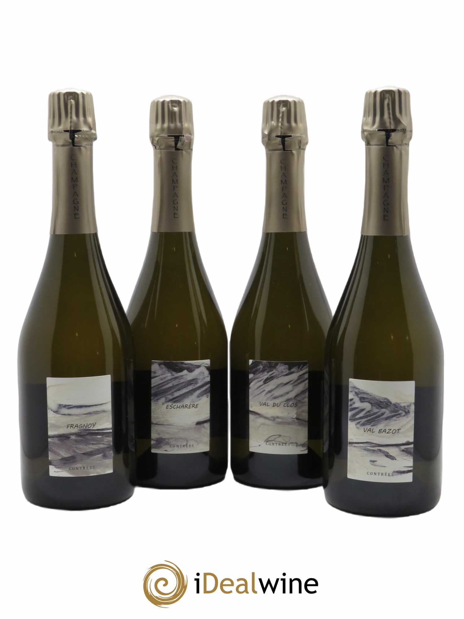 Coffret Contrées Olivier Horiot, Elise Dechannes et Mary Lamoureux  2010 - Lot de 1 Bouteille