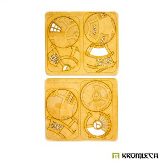 Caste Enclaves 60 mm Round Base Toppers (4)