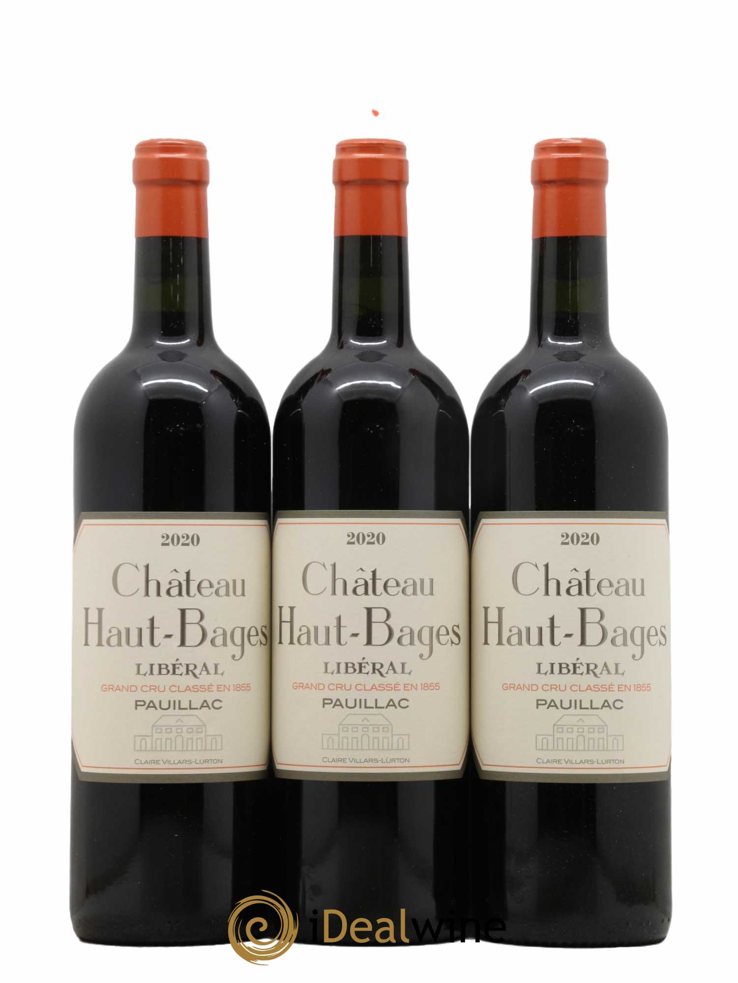 Château Haut Bages Libéral 5ème Grand Cru Classé  2020 - Lot de 12 Bouteilles