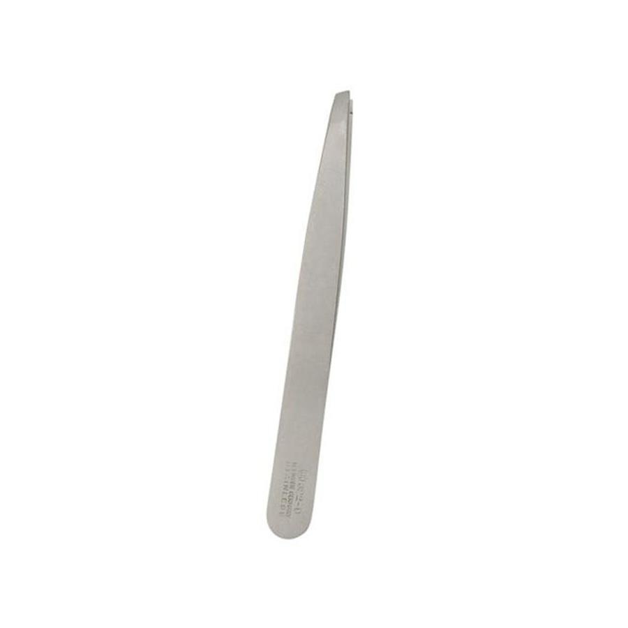 Pinzette, schräg, 9 cm