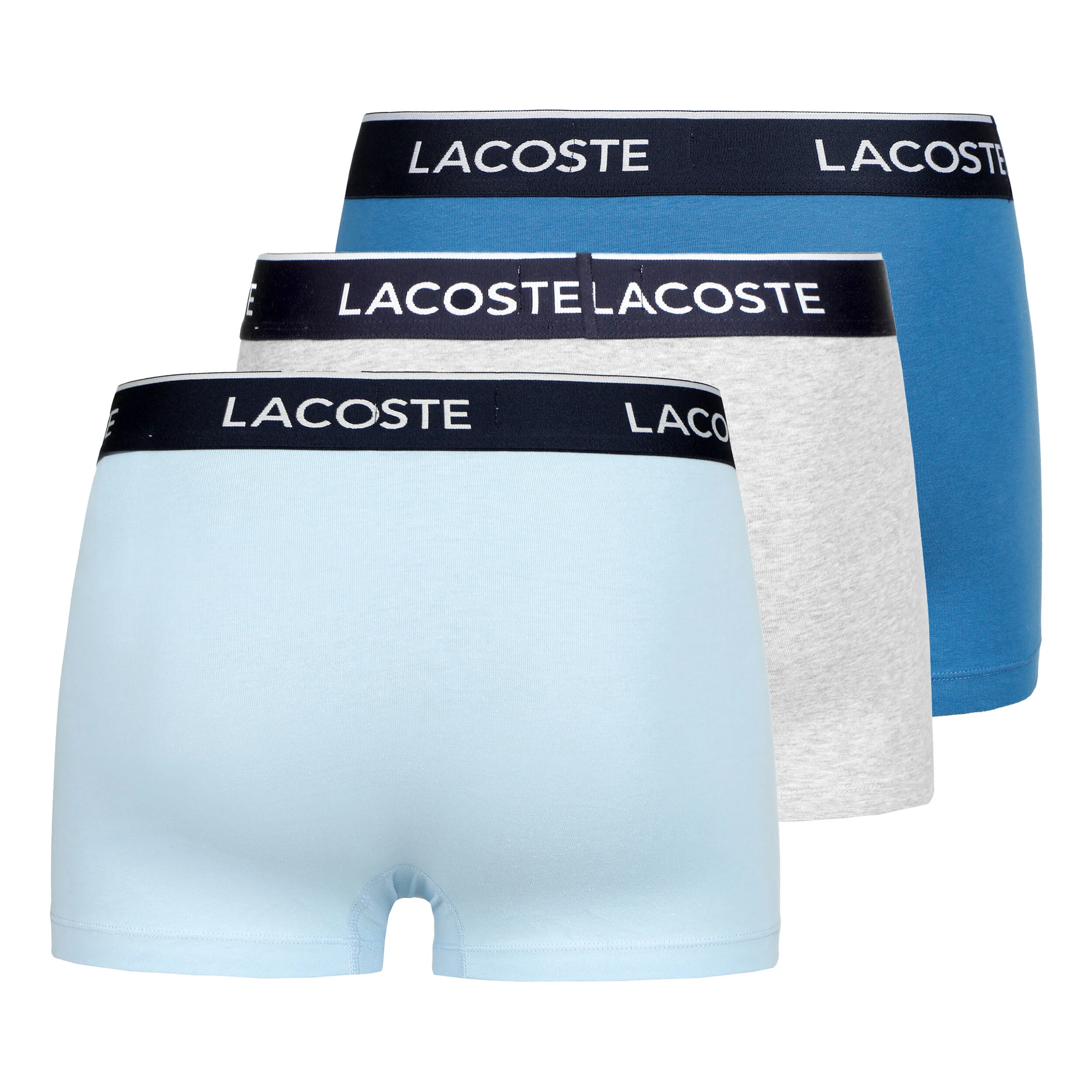 Boxer Short 3er Pack Herren - Silber