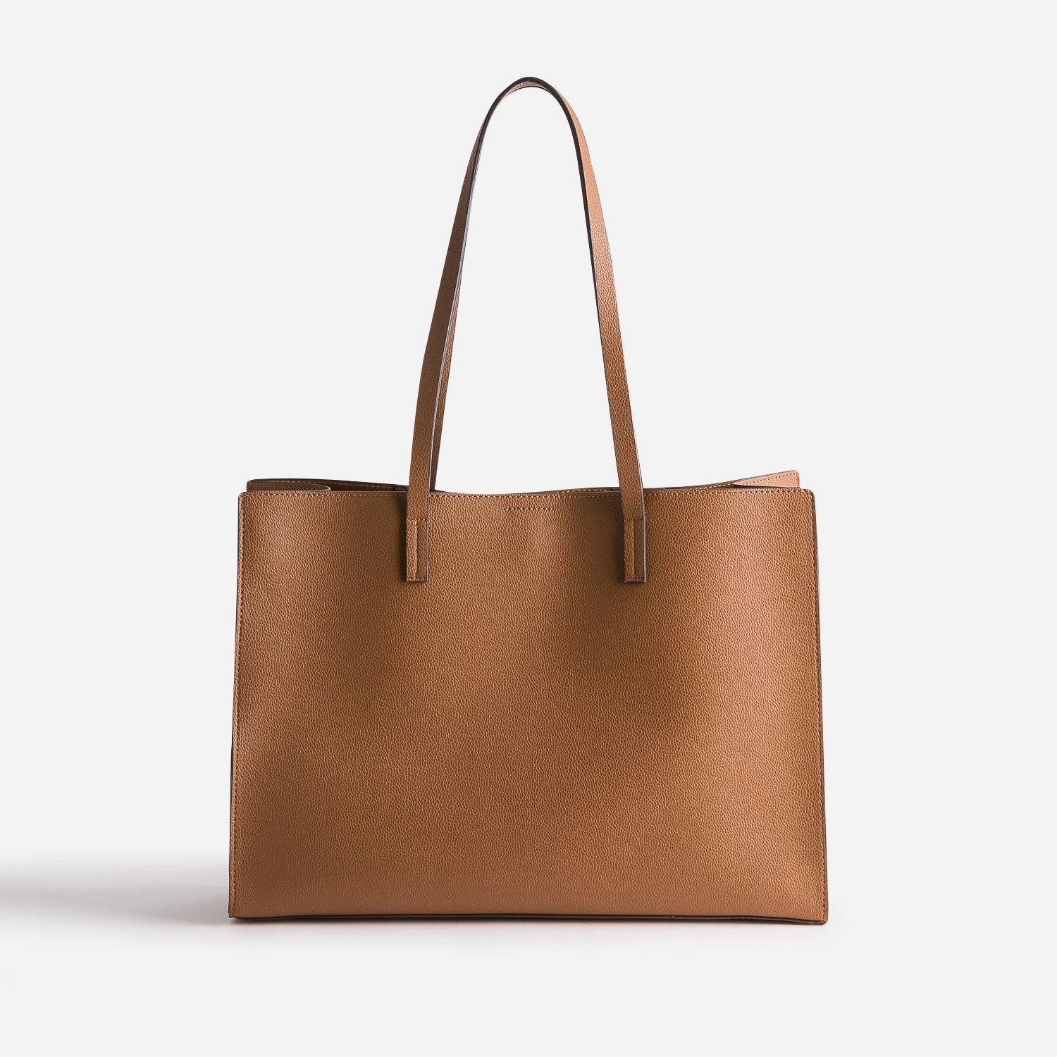 Sac cabas camel 3 compartiments