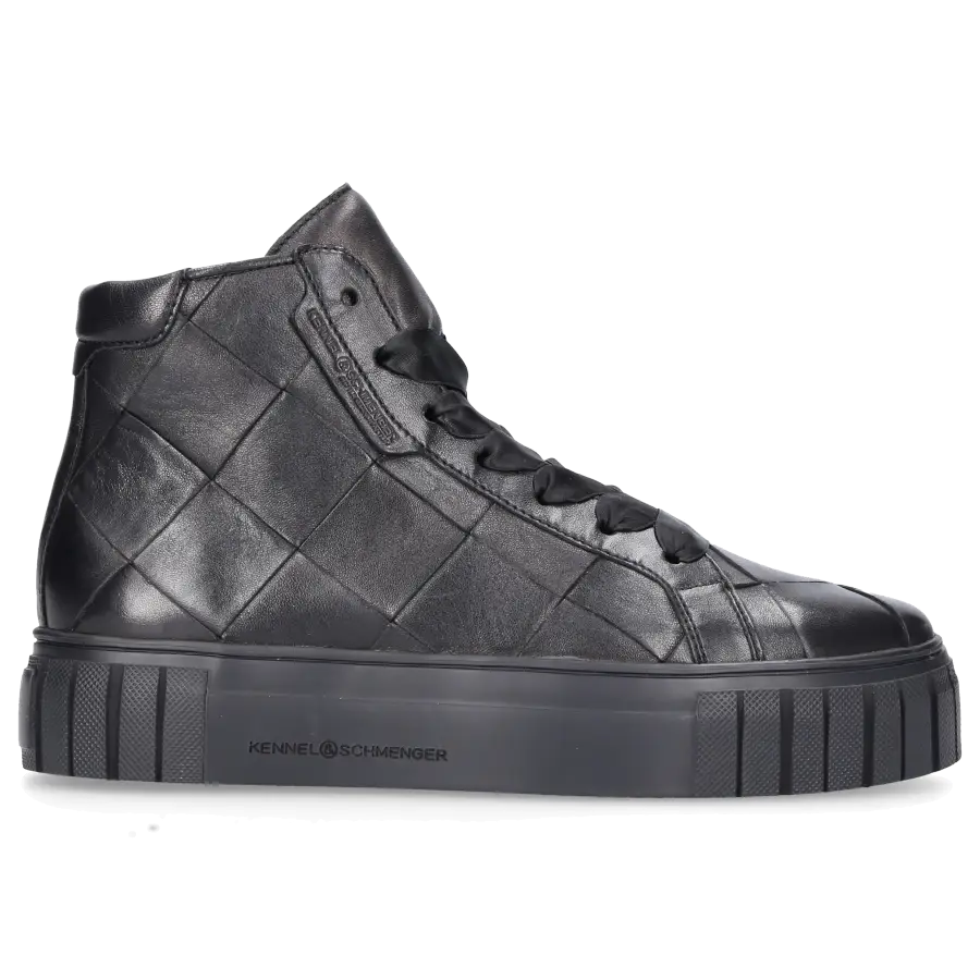 Kennel & Schmenger - Sneaker high BIG Kalbsleder - schwarz
