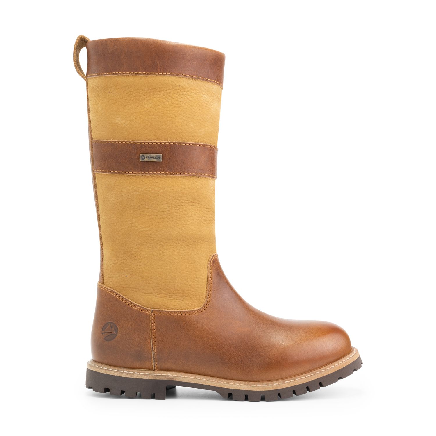 Travelin' Danmark cognac Damen Outdoorstiefel