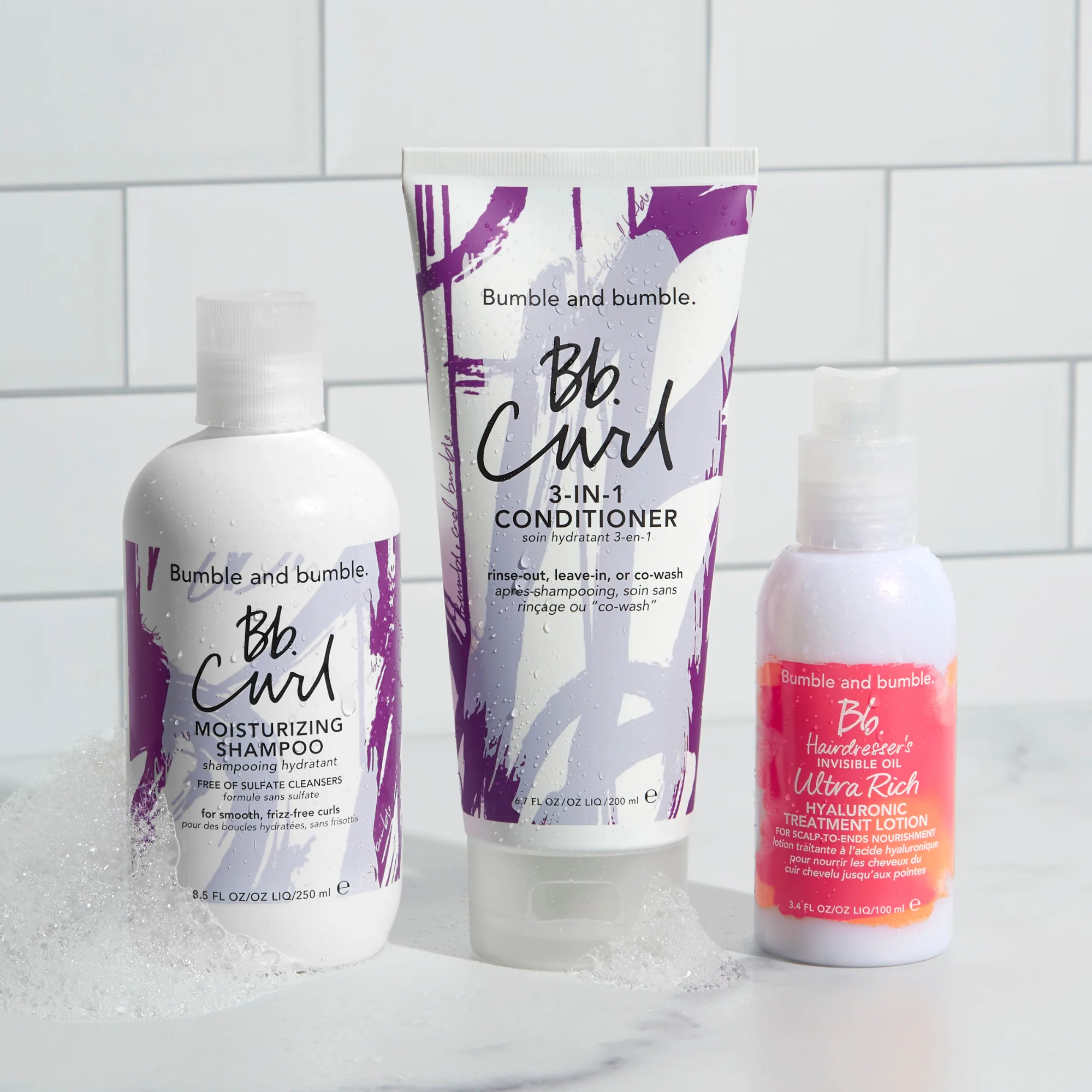 Curl Moisturizing Shampoo - Sampon a hangsúlyos fürtökért