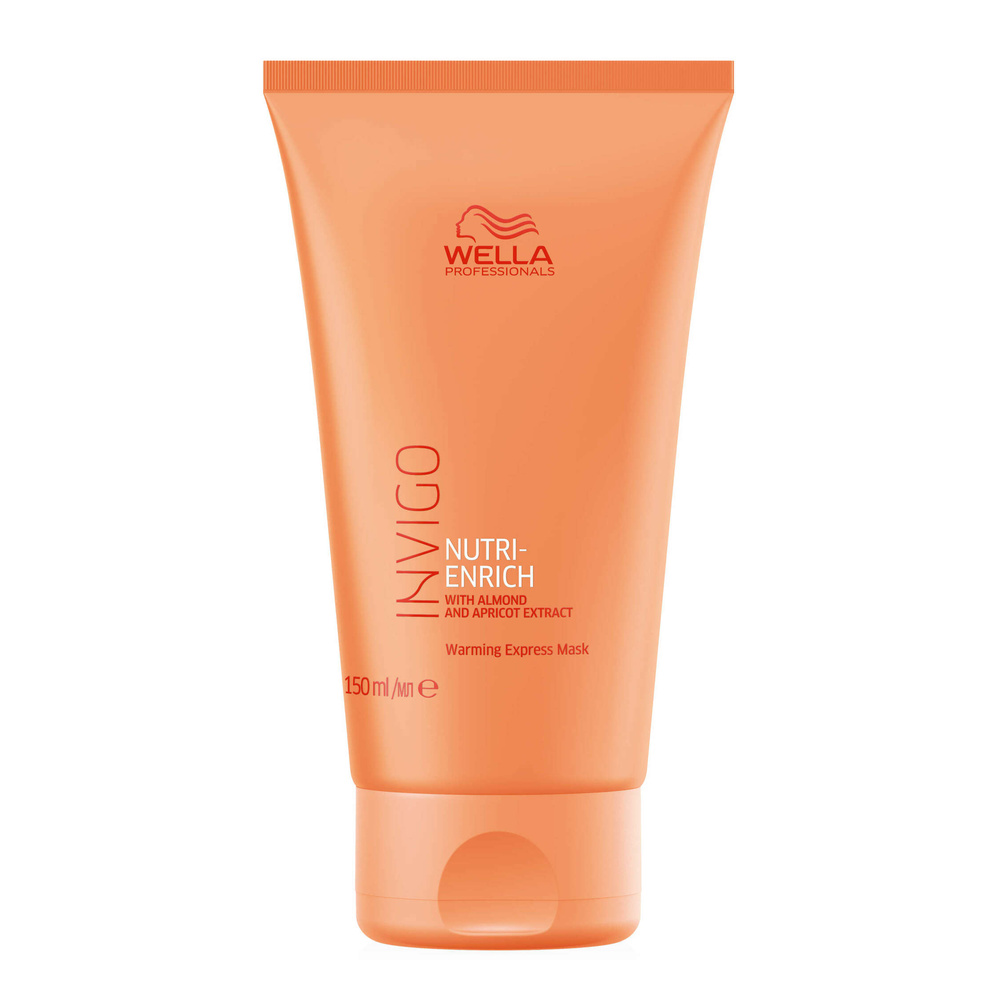Wella Masque express auto-chauffant NUTRI-ENRICH, 150ml Soin sans rinçage pour cheveux secs ou fragilisés