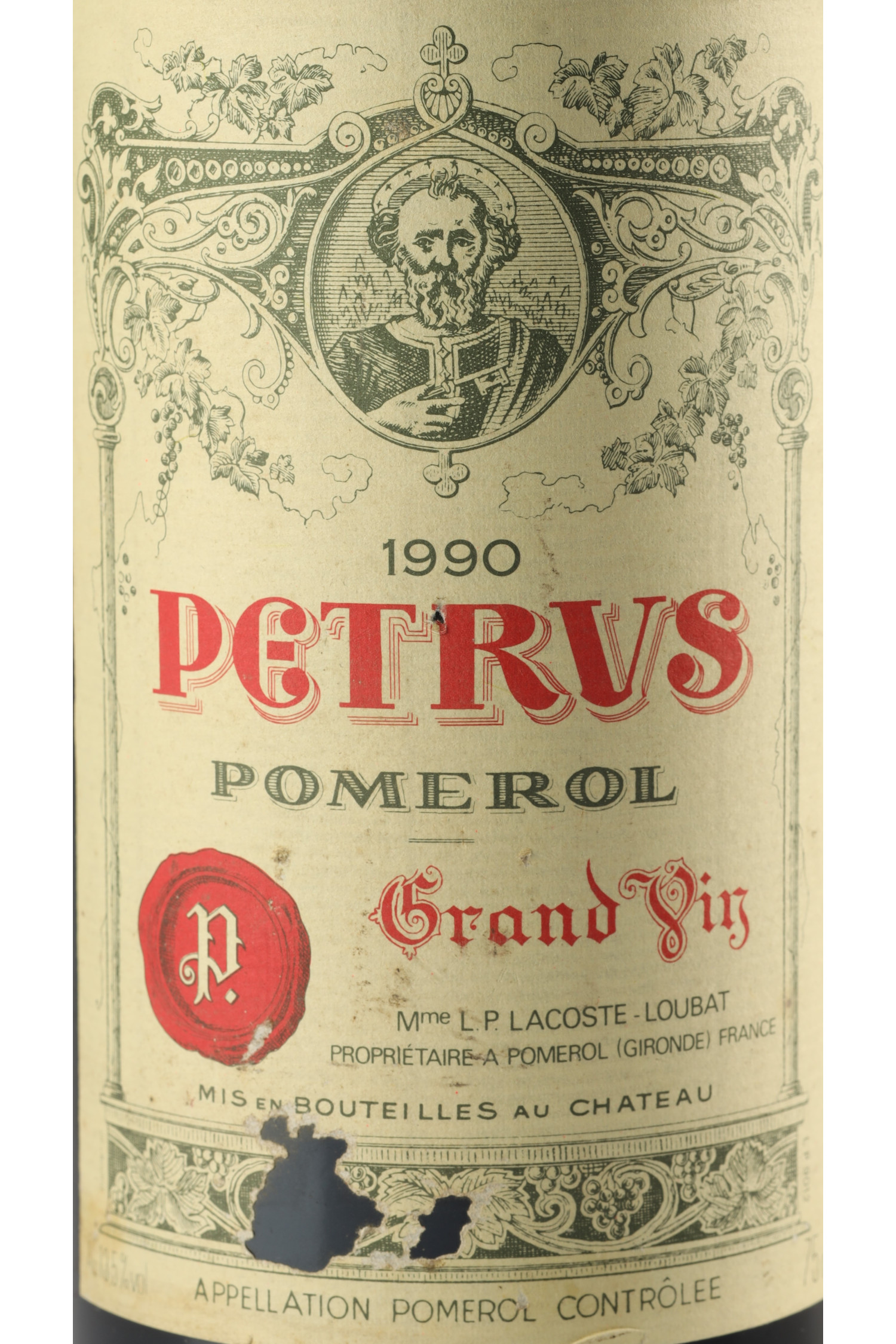 Petrus 1990, Pomerol