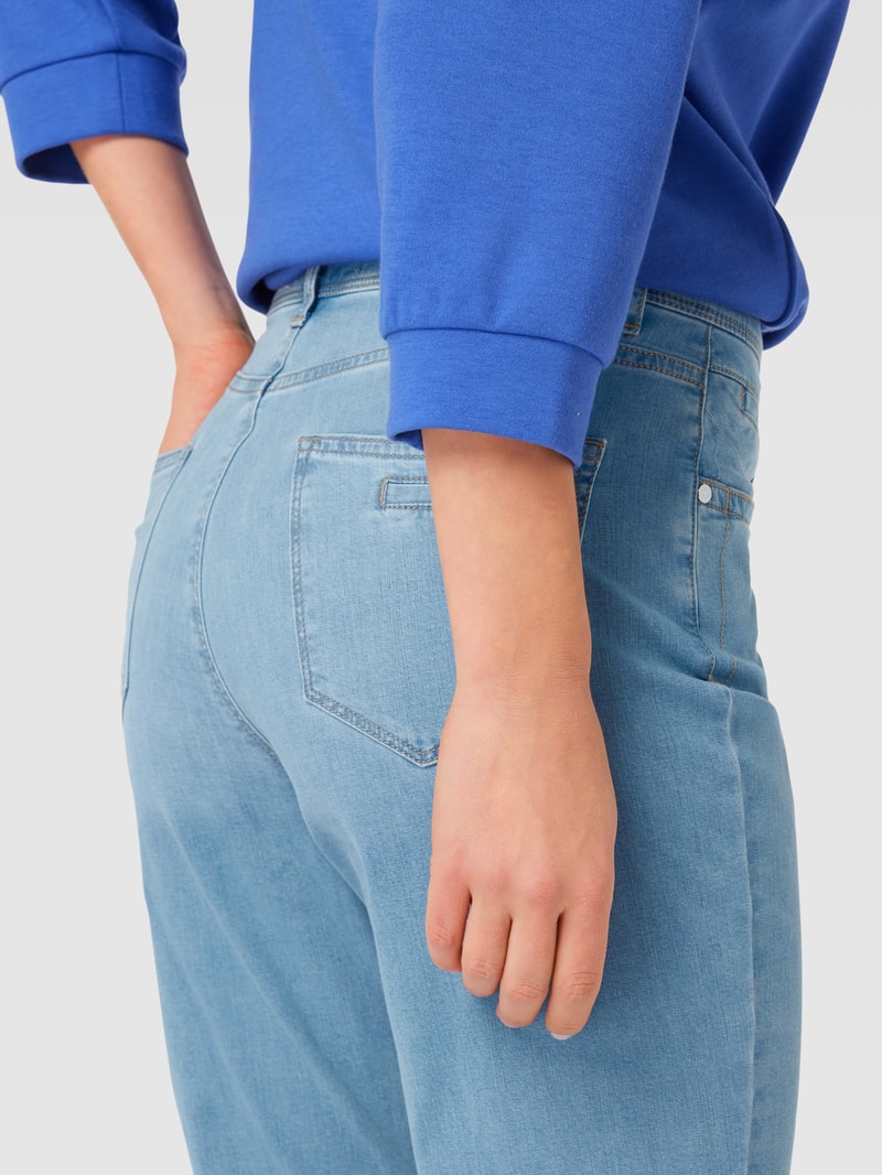 Jeans in 7/8-Länge Modell 'Caro' in bleu