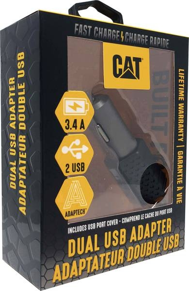 Avtomobilski polnilnik CAT CAT-DC2USB-BLK USB