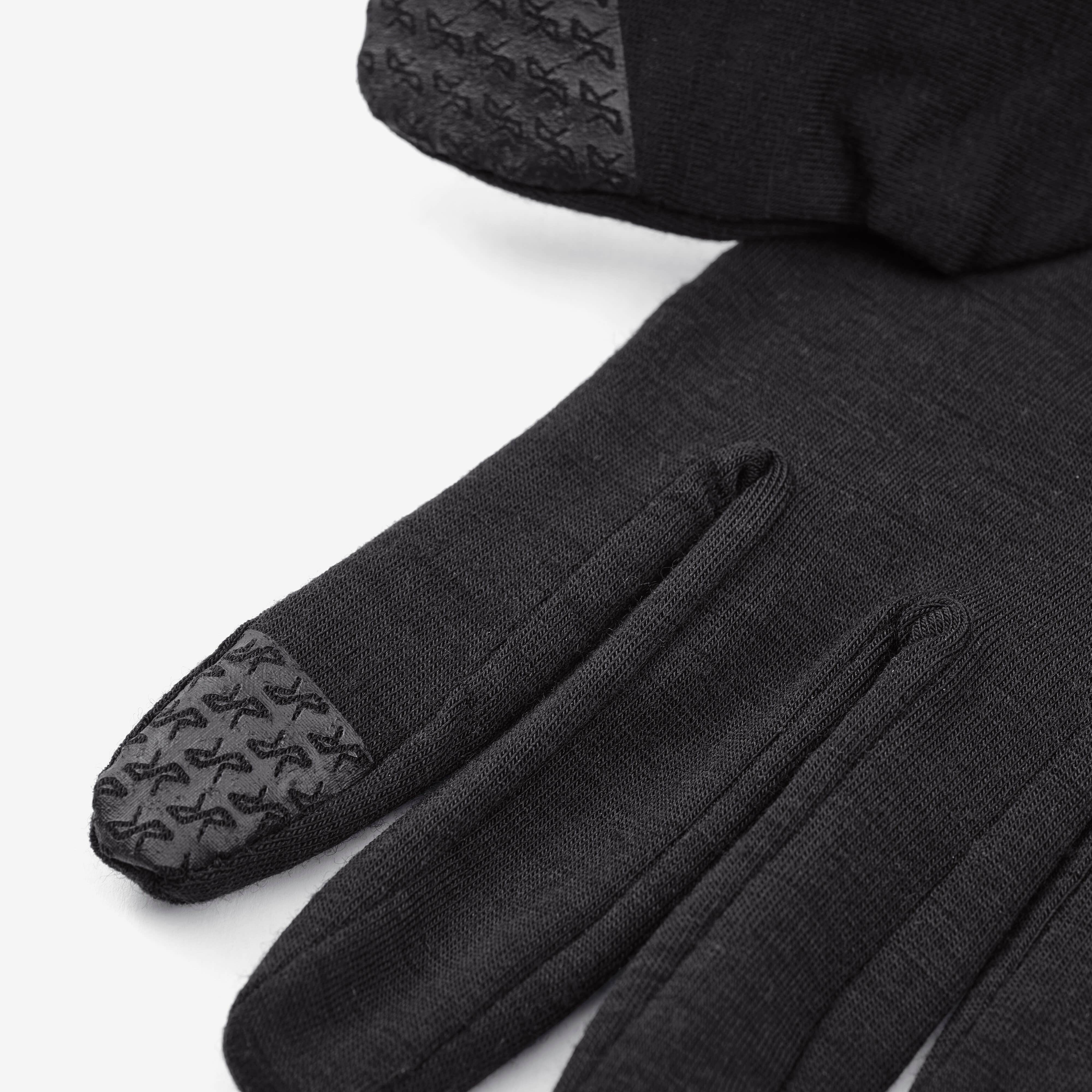 Wool Liner Glove Black