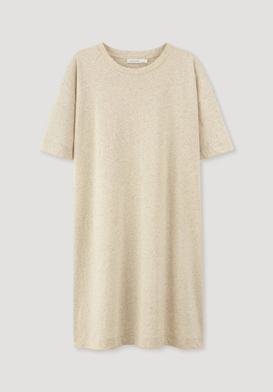 T-Shirt Kleid aus Bio-Baumwolle mit Hanf