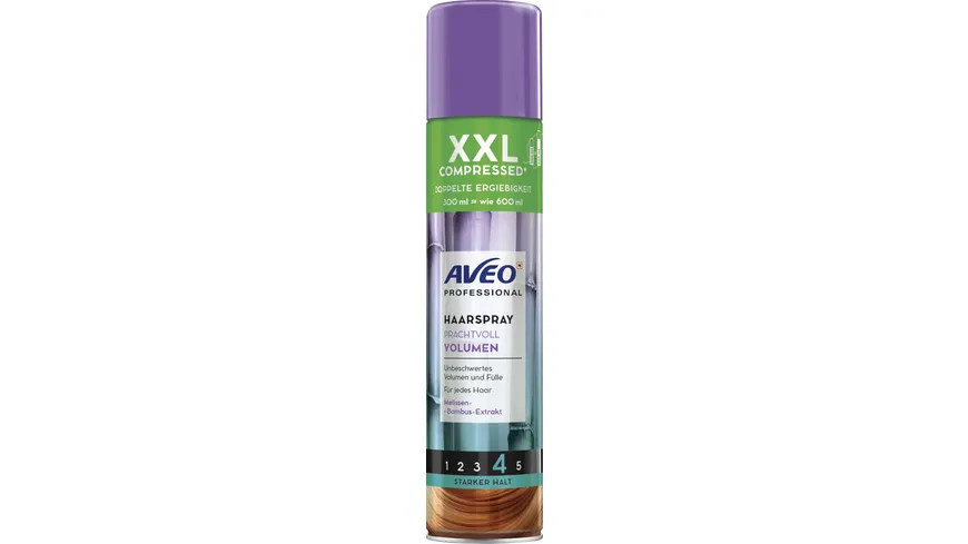 AVEO Professional Haarspray Prachtvoll Volumen XXL Compressed 300 ml