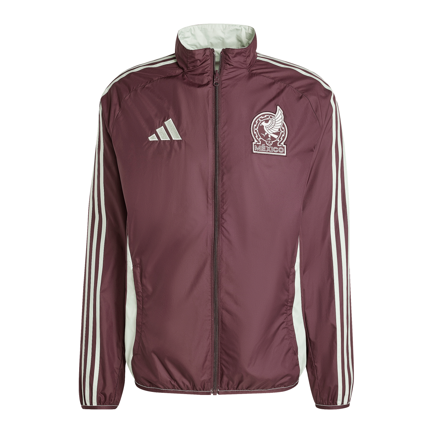 adidas Mexico Anthem Jacke Rot
