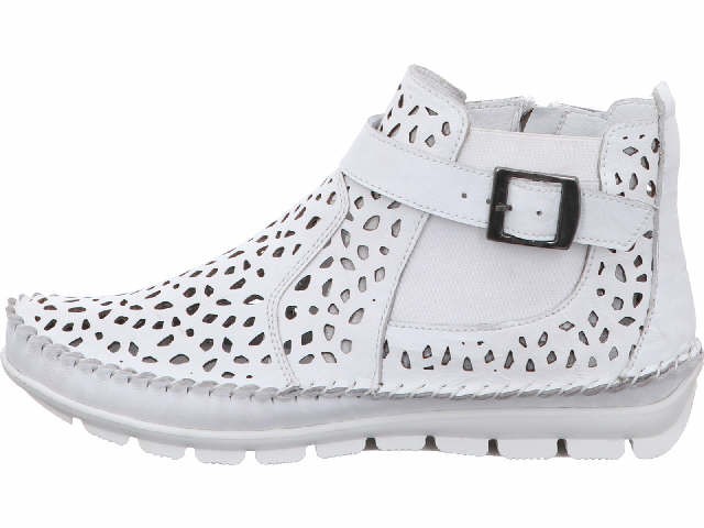 GEMINI Stiefeletten weiss