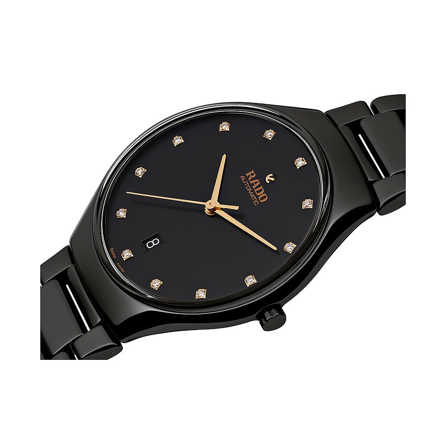 Rado Unisexuhr True Thinline Diamonds