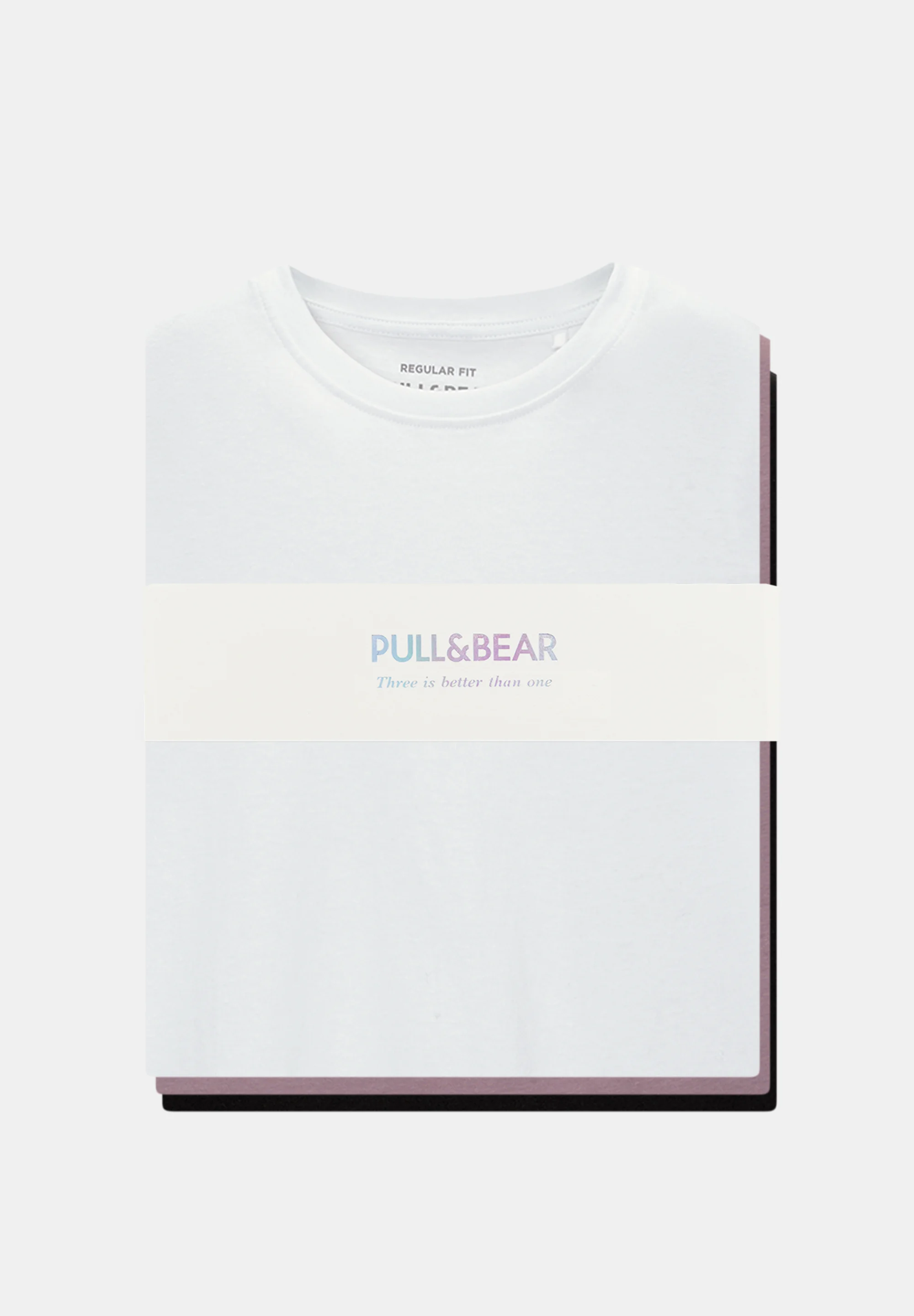 PULL&BEAR PACK DE 3 - Camiseta básica