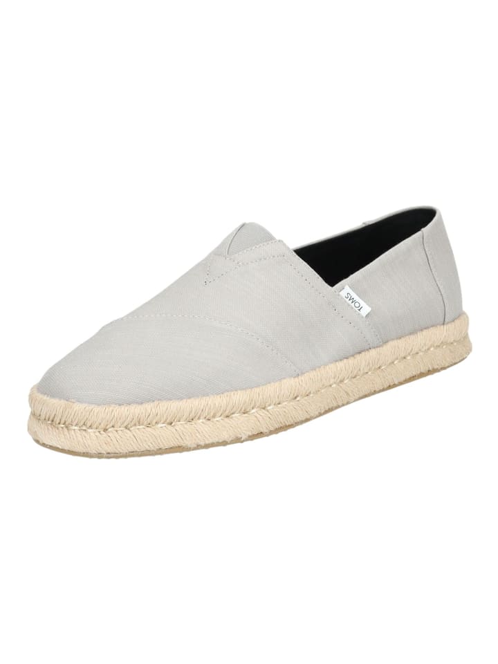 TOMS Halbschuhe in Grau günstig kaufen
