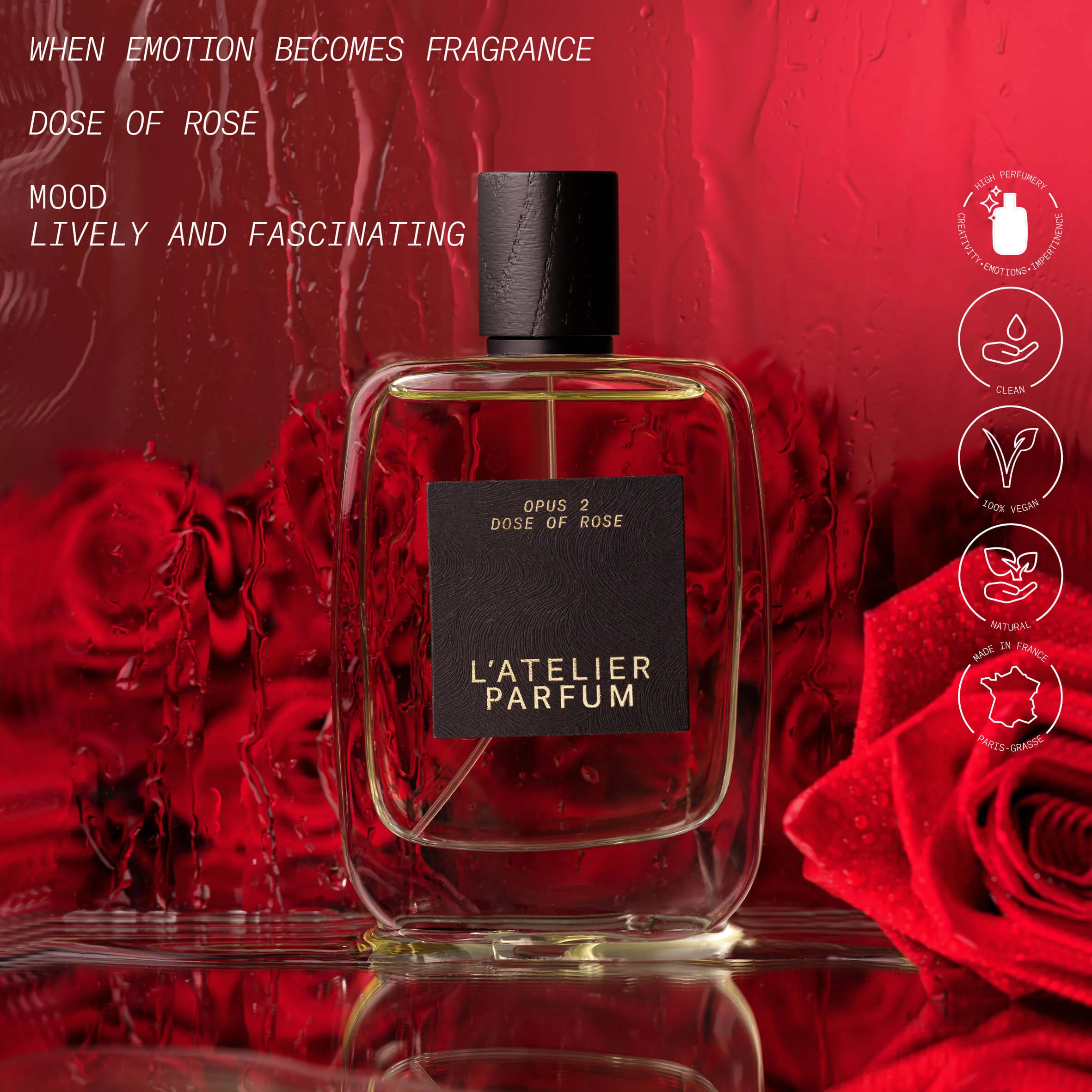 Opus 2 - Sensorial Illusion Dosis De Rosa - Eau de Parfum, Eau de Parfum Unisex