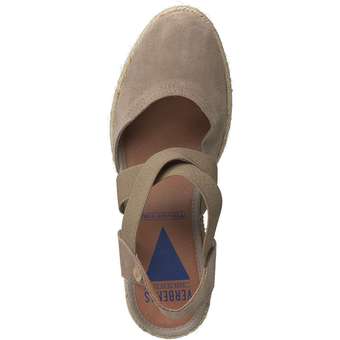 Verbenas Sol Sardegna Keilsandale in beige